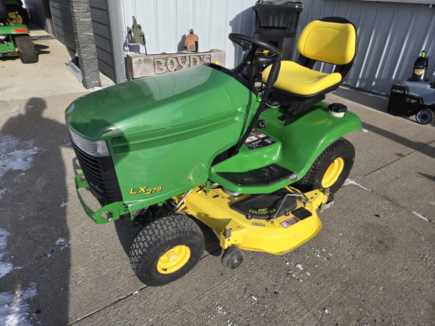 USED   2003 John Deere LX279